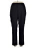 Halogen Solid Black Dress Pants Size 16 - photo 1