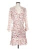 Veronica Beard 100% Silk Floral White Cocktail Dress Size 2 - photo 1