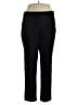 Dalia Collection Solid Black Dress Pants Size 16W - photo 1
