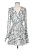 Great Jones 100% Polyester Animal Print Silver Cocktail Dress Size XS - photo 1