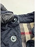 Burberry 100% Polyester Argyle Blue Quilted Jacket 12-18 MO / 18 MO - photo 5