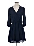 Lush 100% Polyester Solid Blue Casual Dress Size S - photo 1
