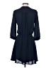 Lush 100% Polyester Solid Blue Casual Dress Size S - photo 2