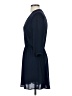 Lush 100% Polyester Solid Blue Casual Dress Size S - photo 5