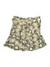 Zara Basic Animal Print Ivory Casual Skirt Size XS - photo 1