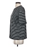 Unbranded Stripes Black Short Sleeve Top Size S - photo 5