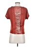 Charlotte Russe Orange Short Sleeve Top Size S - photo 2