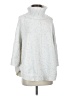 Time and Tru Silver Turtleneck Sweater Size XS - photo 1