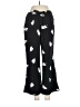 Capulet Hearts Black Casual Pants Size M - photo 1