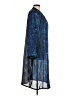 KOOS Of Course! 100% Polyester Blue Kimono Size M - photo 4