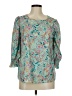 Unbranded Teal 3/4 Sleeve Blouse Size 6 - photo 1
