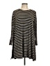 Puella Stripes Black Casual Dress Size L - photo 1