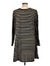 Puella Stripes Black Casual Dress Size L - photo 2