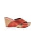 Cordani Color Block Red Orange Wedges Size EU 38 - photo 1