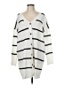 Yozy 100% Polyester White Cardigan Size M - photo 1