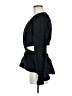 Something Navy Black Long Sleeve Blouse Size M - photo 5