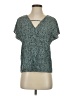 Emery Rose Teal Short Sleeve Blouse Size S - photo 1