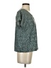 Emery Rose Teal Short Sleeve Blouse Size S - photo 4