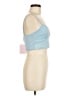 Hello Molly 100% Polyester Blue Sleeveless Top Size 8 - photo 4