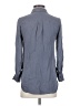 J.Crew 100% Silk Gray Long Sleeve Silk Top Size 0 (petite) - photo 2