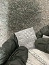 Daisy Fuentes Tweed Gray Sweatpants Size M - photo 8