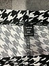 Shein Curve Houndstooth Black Casual Pants Size 0X - photo 7