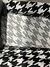 Shein Curve Houndstooth Black Casual Pants Size 0X - photo 8