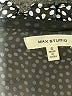 Max Studio 100% Polyester Gray Black Sleeveless Blouse Size S - photo 7