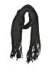 Lucky Brand Black Gray Scarf One size - photo 1