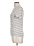 Splendid Stripes Silver Short Sleeve Turtleneck Size L - photo 5