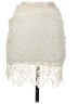 Ambiance Apparel 100% Polyester Ivory Formal Skirt Size S - photo 2