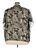 Overdrive 100% Polyester Black 3/4 Sleeve Blouse Size 3X - photo 2