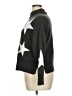True Craft 100% Acrylic Stars Black Turtleneck Sweater Size 0X - photo 5