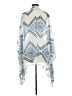 Old Navy 100% Polyester Blue Kimono Size M - photo 2