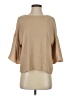 CATHERINE Catherine Malandrino 100% Polyester Tan 3/4 Sleeve Blouse Size S - photo 1