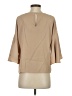 CATHERINE Catherine Malandrino 100% Polyester Tan 3/4 Sleeve Blouse Size S - photo 2