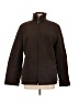 Gallery 100% Polyester Solid Brown Jacket Size L - photo 1