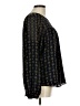 Amanda Uprichard Black Long Sleeve Blouse Size L - photo 4