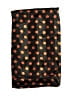 Unbranded 100% Polyester Polka Dots Orange Black Scarf One size - photo 2