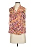 Trina Turk 100% Polyester Orange Sleeveless Blouse Size P (petite) - photo 1