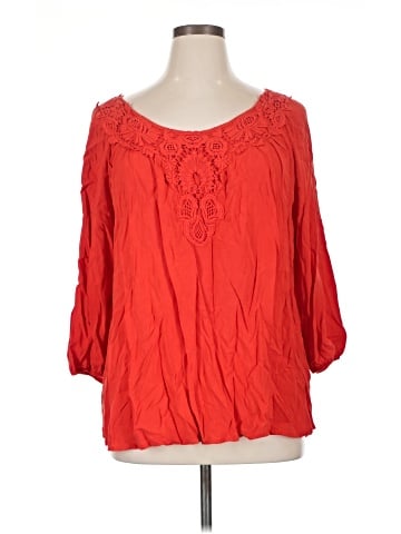 Spense 3/4 Sleeve Blouse (view 1)