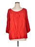Spense 100% Viscose Red 3/4 Sleeve Blouse Size 1X - photo 1