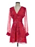 Leith 100% Polyester Red Cocktail Dress Size S - photo 1