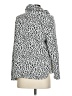 Croft & Barrow 100% Polyester Animal Print Silver Pullover Sweater Size S (petite) - photo 2