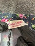Rachel Kate Floral Black Shorts Size L (estimated) - photo 3