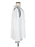 MONORENO 100% Rayon Solid White Long Sleeve Blouse Size S - photo 4