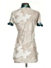 SWINGDISH Ivory Short Sleeve Blouse Size XS - photo 2