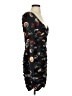 Slate & Willow Paisley Black Cocktail Dress Size 4 - photo 4