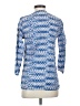 Roberta Roller Rabbit 100% Cotton Blue 3/4 Sleeve Blouse Size XXS - photo 2