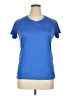 Adidas 100% Polyester Blue Active T-Shirt Size XL - photo 1